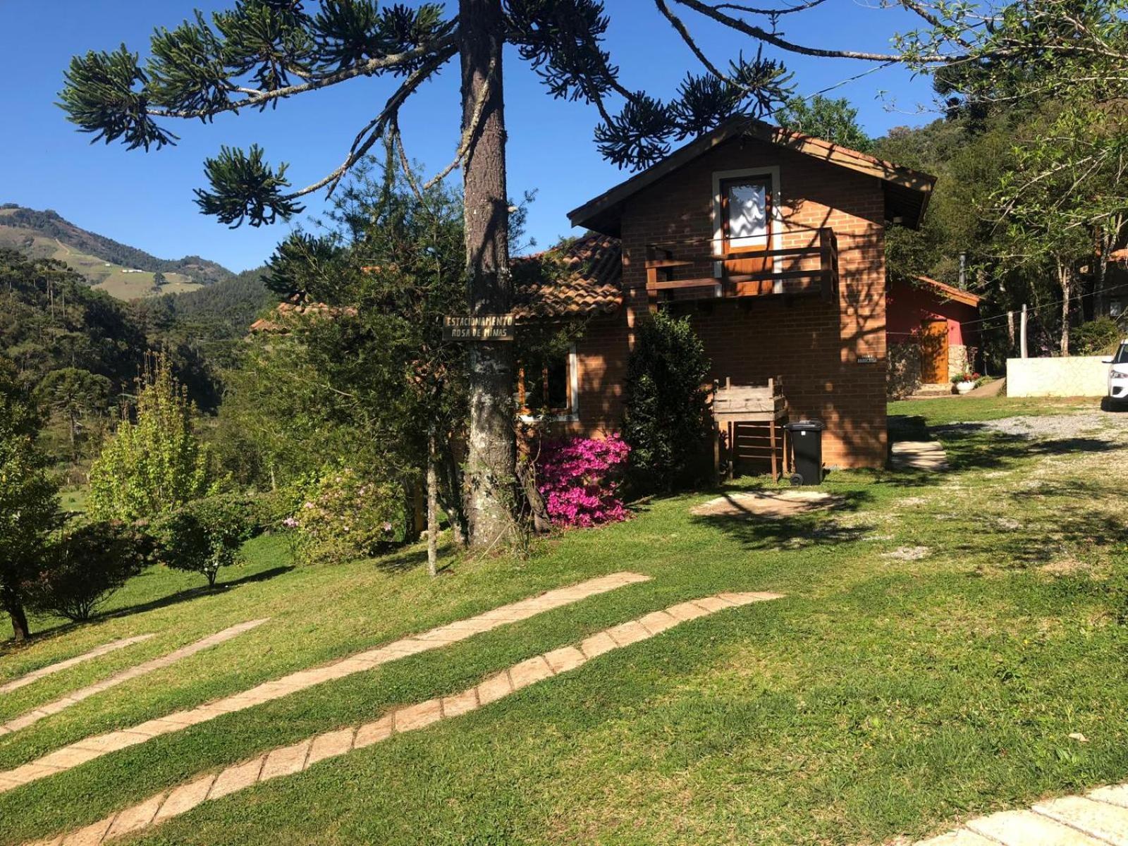 הוילה Gonçalves Sitio Rosa De Minas מראה חיצוני תמונה